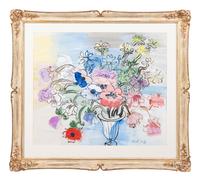 Bouquet d'Anémones et de Marguerites , c. 1942