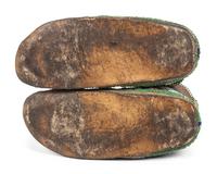 Cheyenne Beaded Hide Moccasins