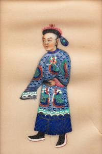 Eight Chinese Export Pith Paintings
