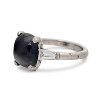 SAPPHIRE AND DIAMOND RING