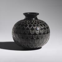 René Lalique (French, 1860–1945) — Grenade Vase, model 1045, c. 1930
