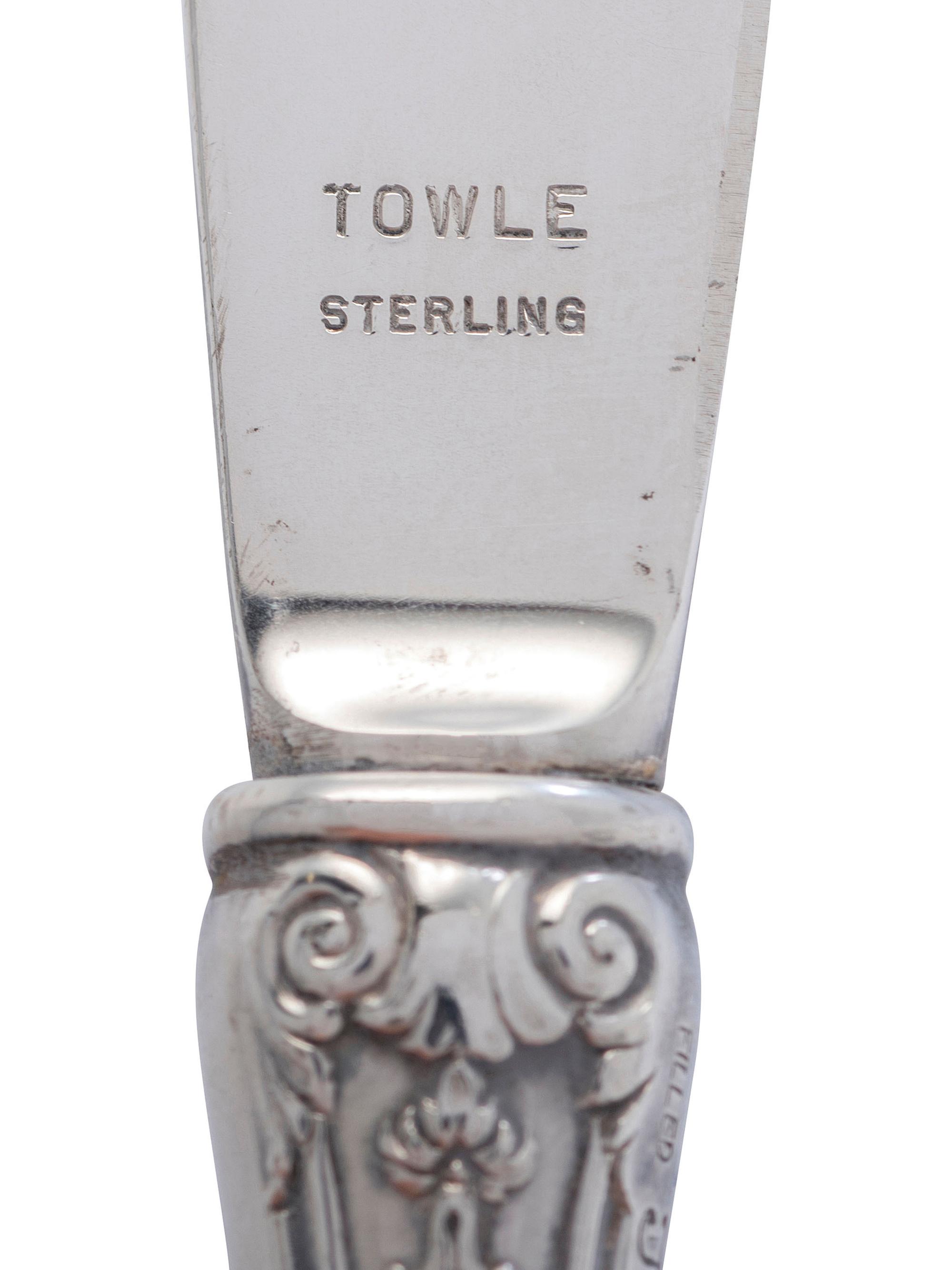 An American Silver Flatware Service
