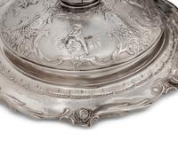 A German Silver-Plate Tureen
