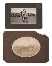 [POSTCARDS]. A group of 93 RPPCs & photographs of Native American subjects.