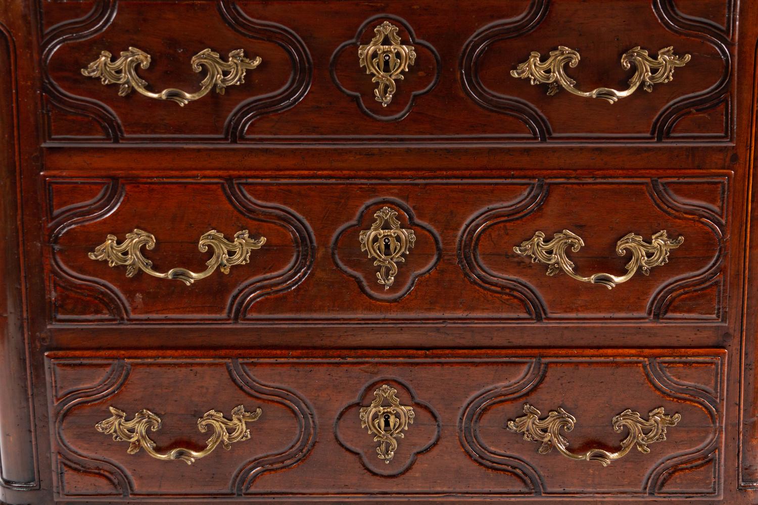 A Louis XV Provincial Walnut Commode — 19TH CENTURY