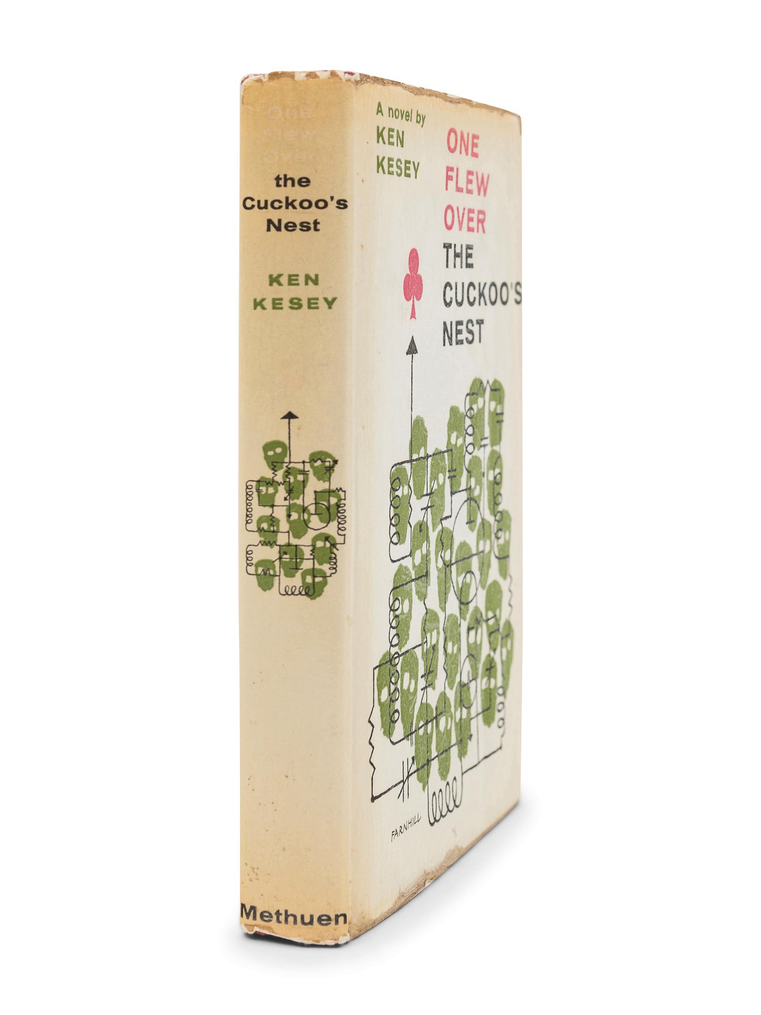 KESEY, Ken (1935-2001). One Flew Over the Cuckoo's Nest. London: Methuen & Co. Ltd., 1962.