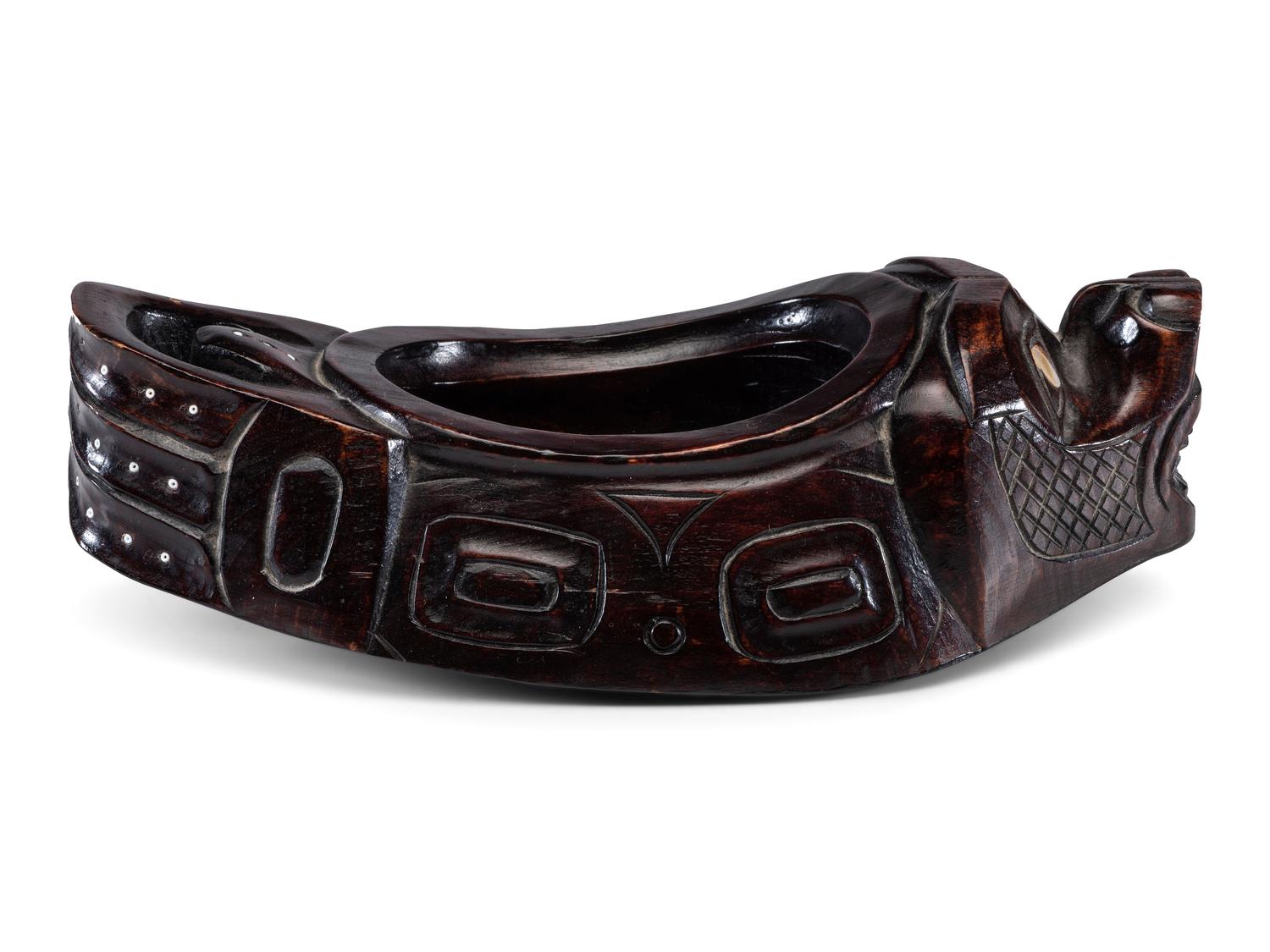 Carved Grease Bowl
