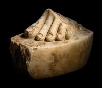 A Roman Marble Fragment of a Left Foot