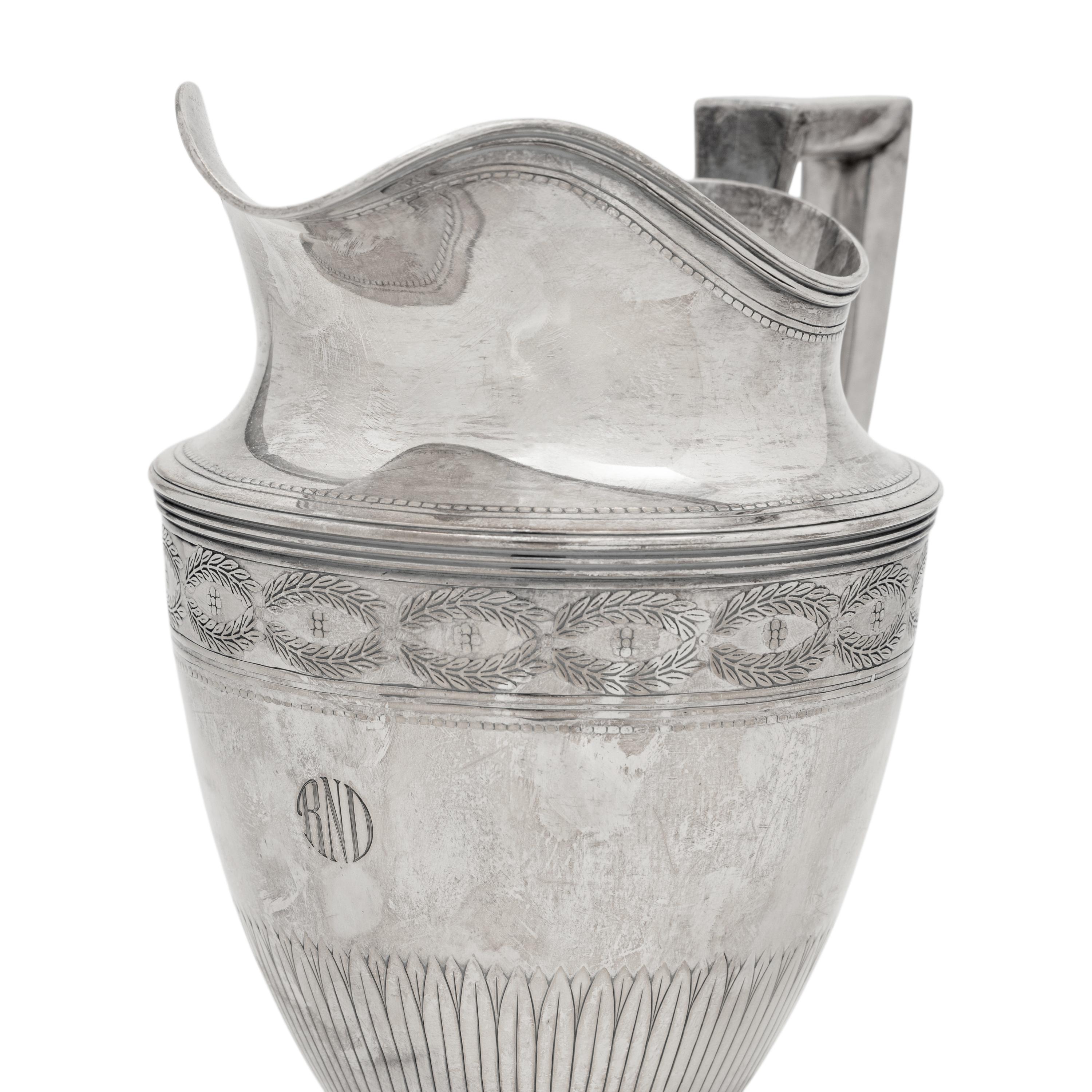 A Tiffany and Co. Silver Water Pitcher