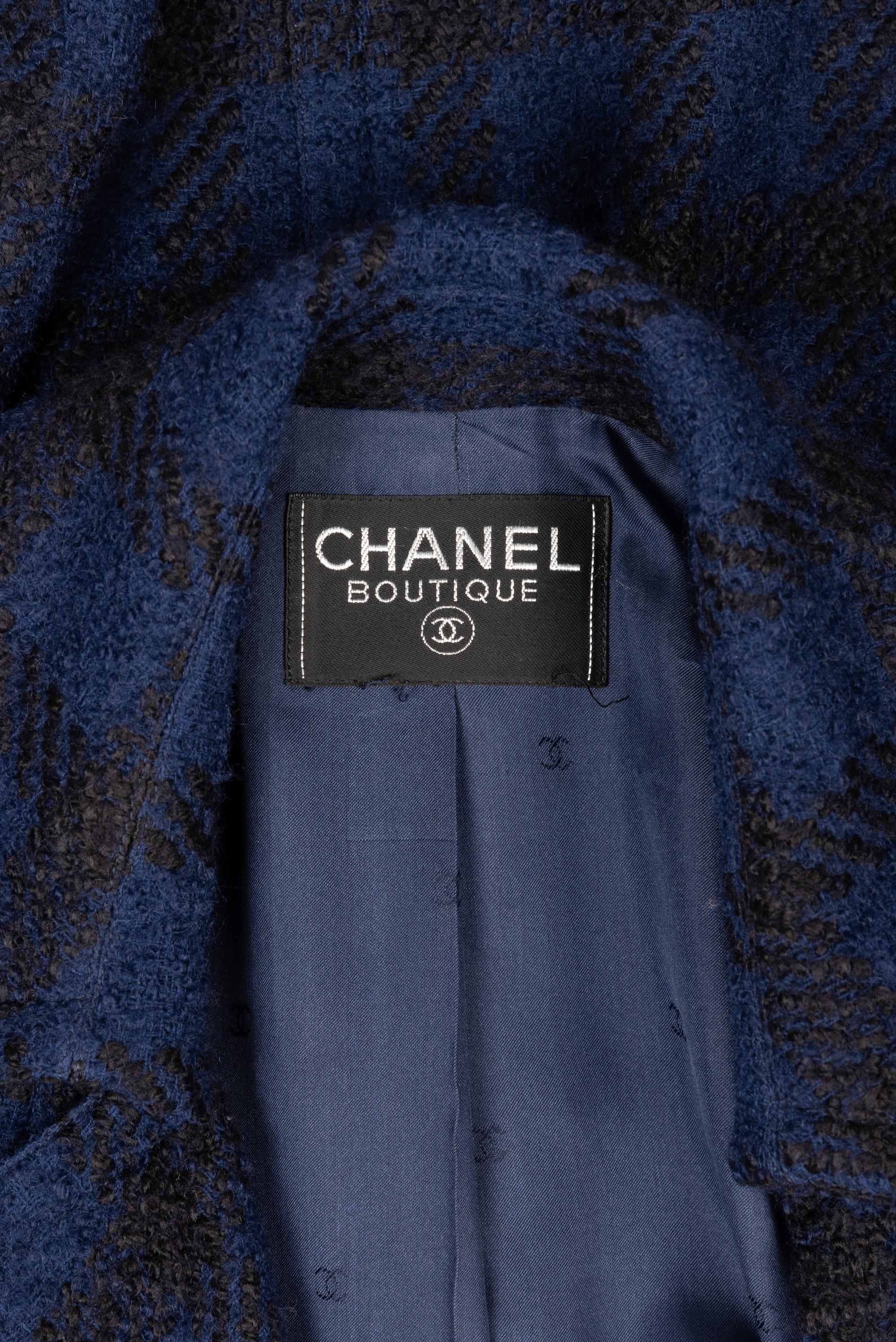 Chanel Double-Breasted Coat, 1990s