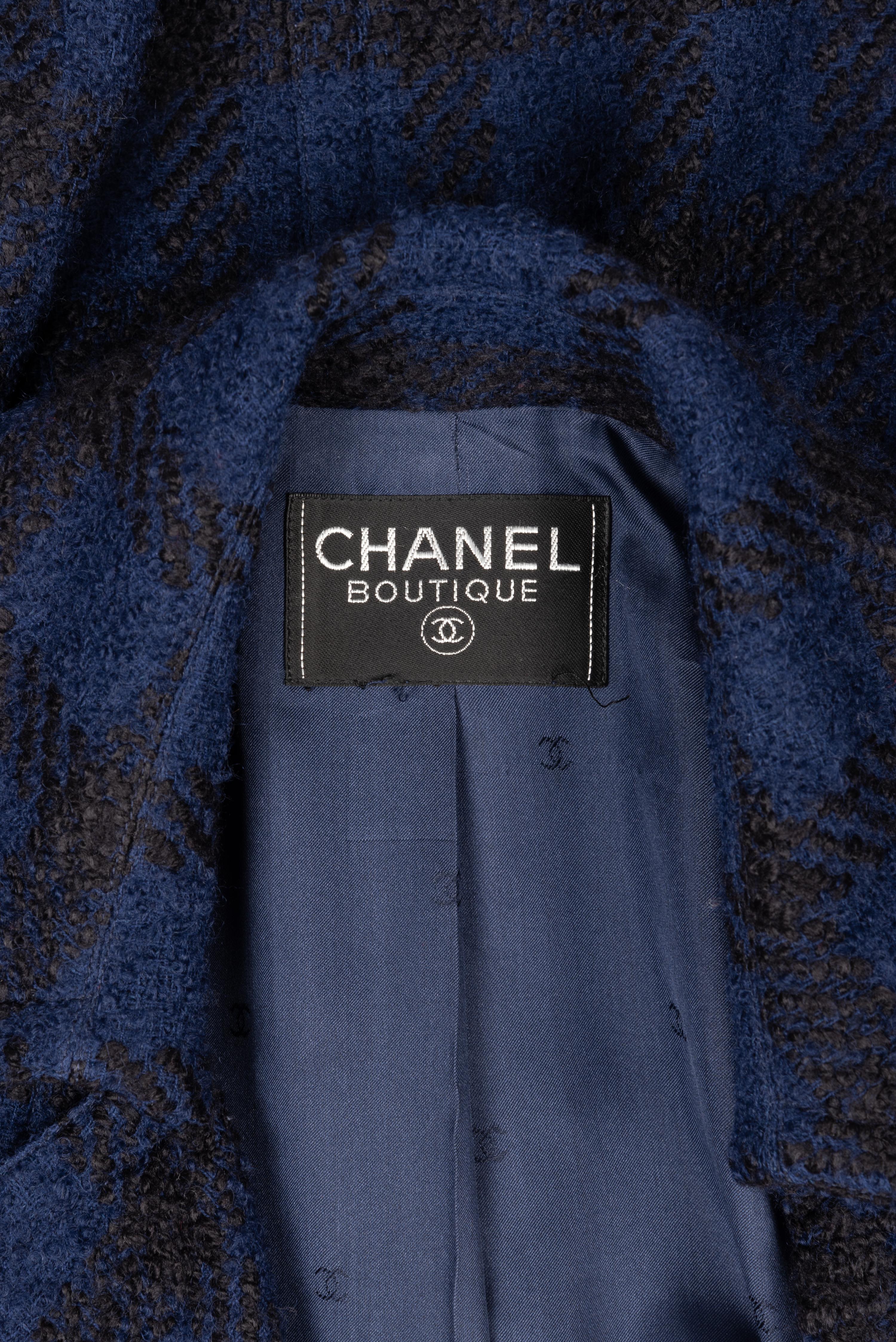 Chanel Double-Breasted Coat, 1990s