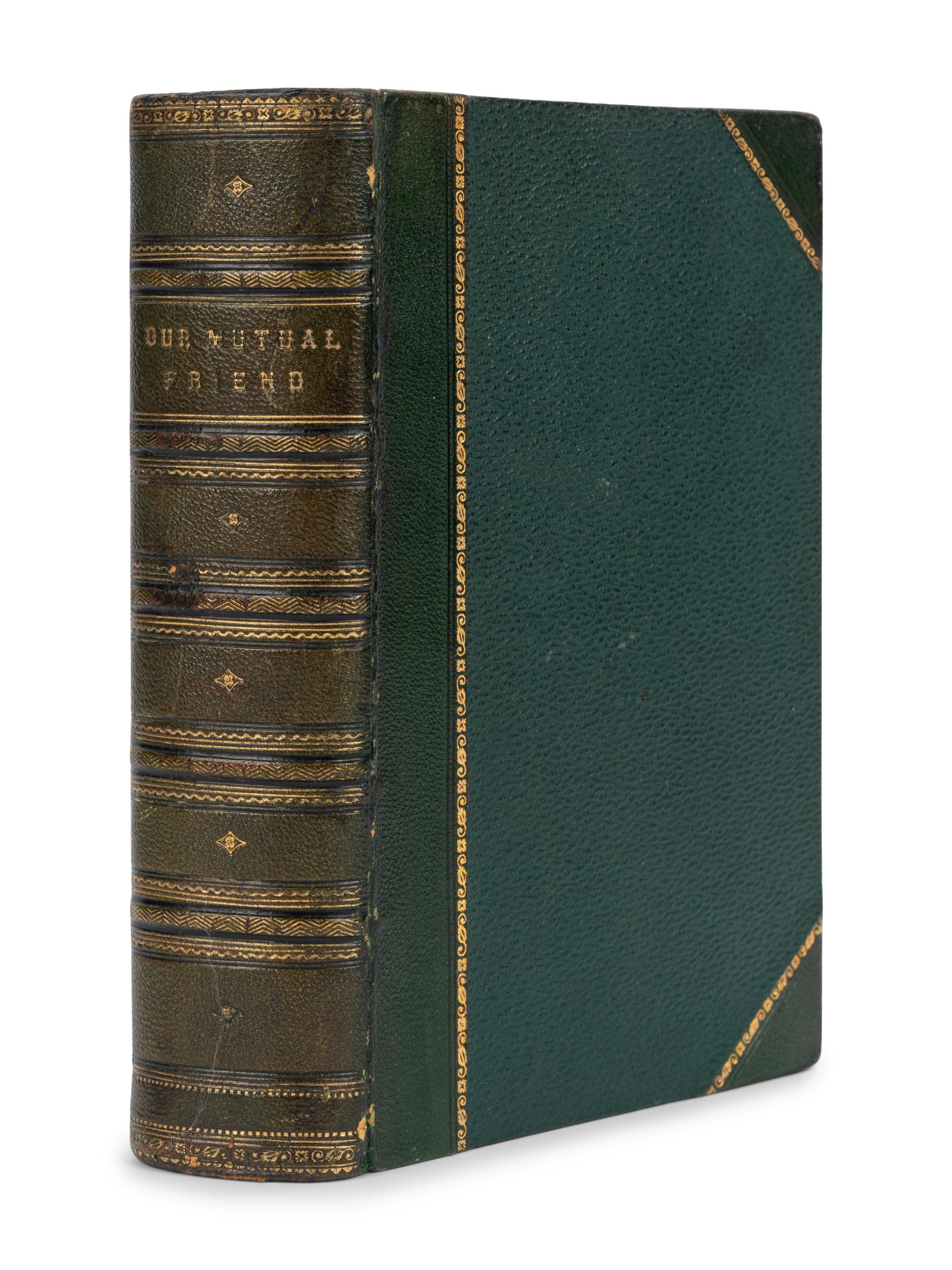 DICKENS, Charles (1812-1870). Our Mutual Friend . London: Chapman and Hall, 1865.