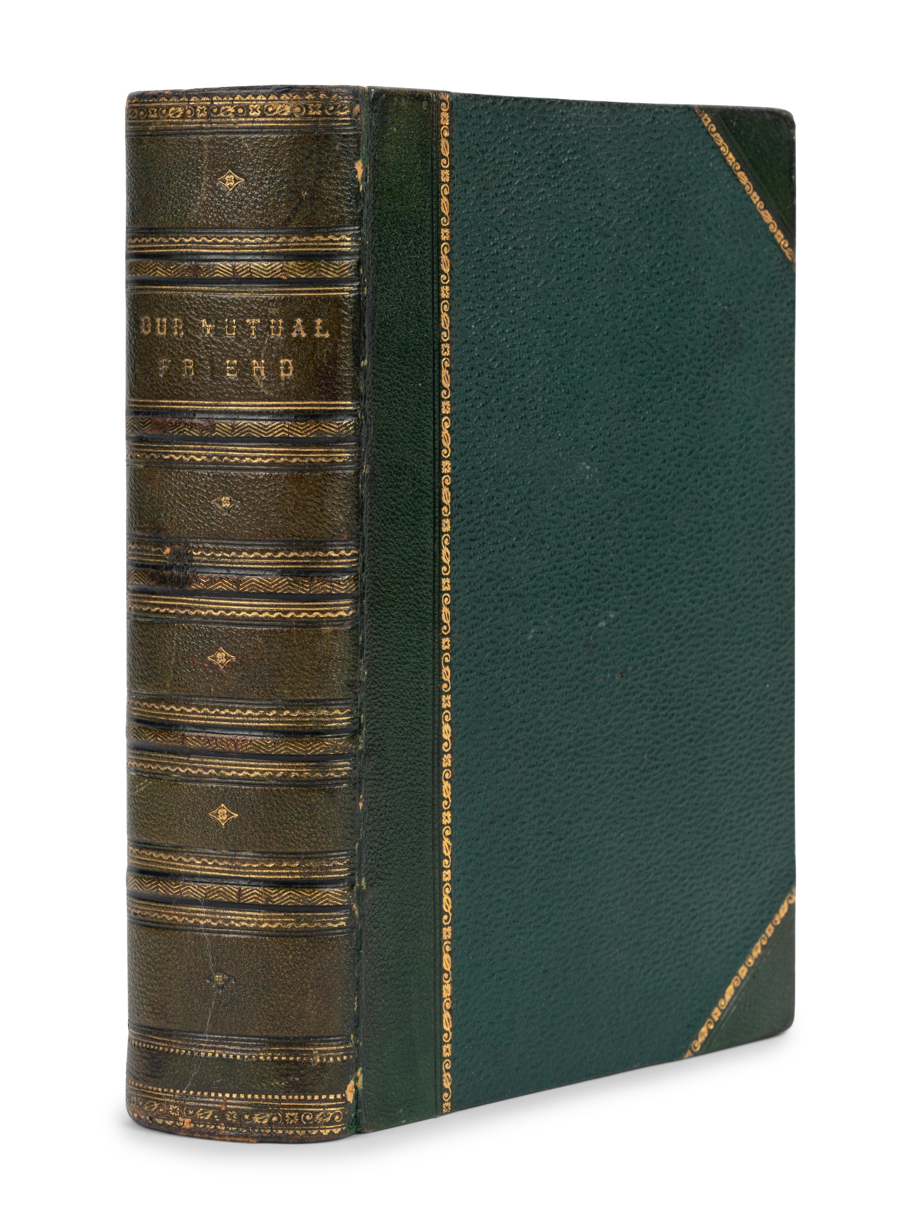 DICKENS, Charles (1812-1870). Our Mutual Friend . London: Chapman and Hall, 1865.