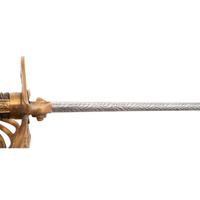 Combination French Hilt Schuyler, Hartley & Graham Officer's Sword Inscribed to Lt. Mason Rea 24th Mass. Infantry - KIA at Drewy's Bluff