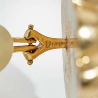 A Collection of 14K Yellow Gold Ear Clips