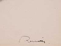 Claude Renoir, La Tête Baisée (from L'Album des Douze Lithographies Originales de Pierre-Auguste Renoir)