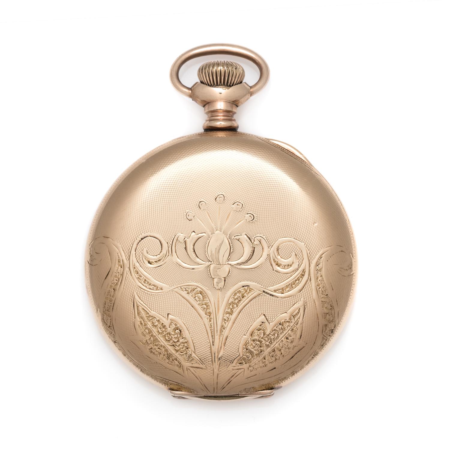 Illinois, G.F. Hunter Case 'Sangamo' Pocket Watch, Circa 1898