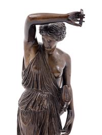 A French Bronze Figure of Diana