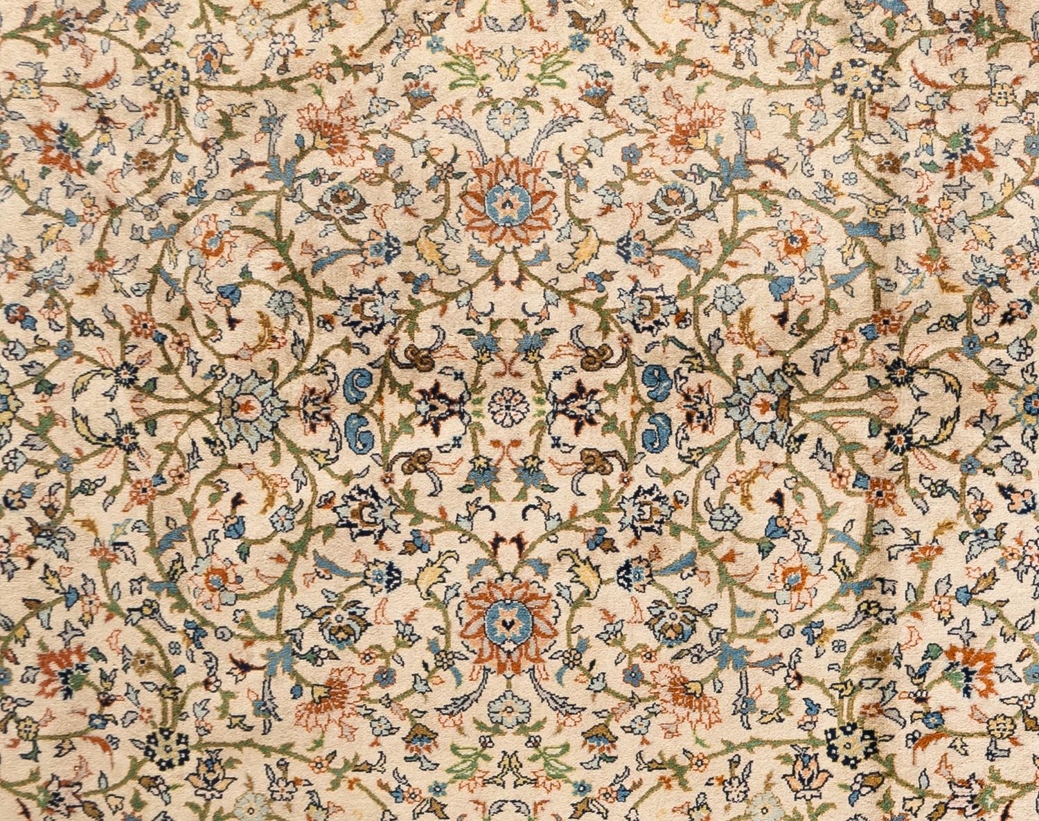 A Kashan Wool Rug