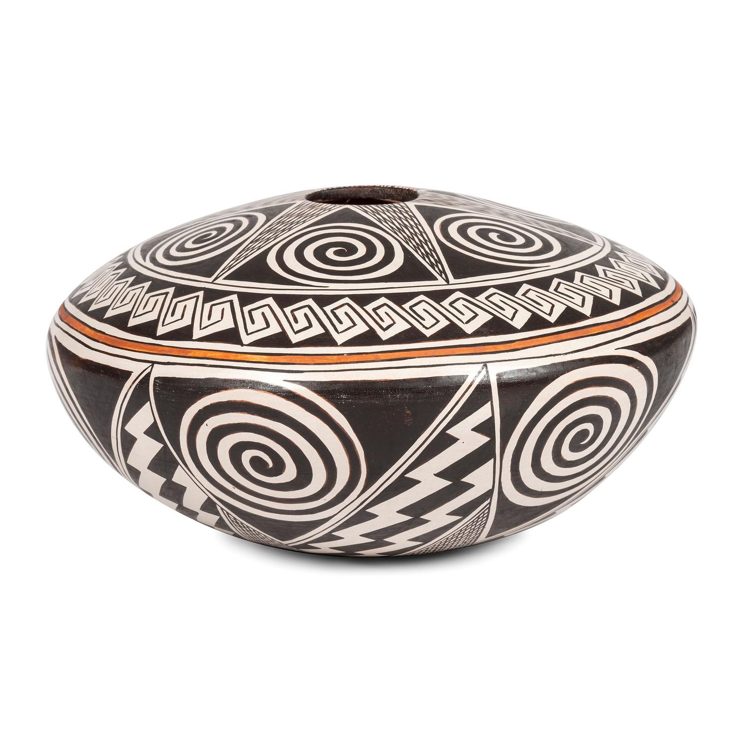 Polychrome Pottery Jar