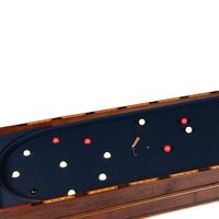 An English Mahogany and Gilt Bronze Mounted Bagatelle Table