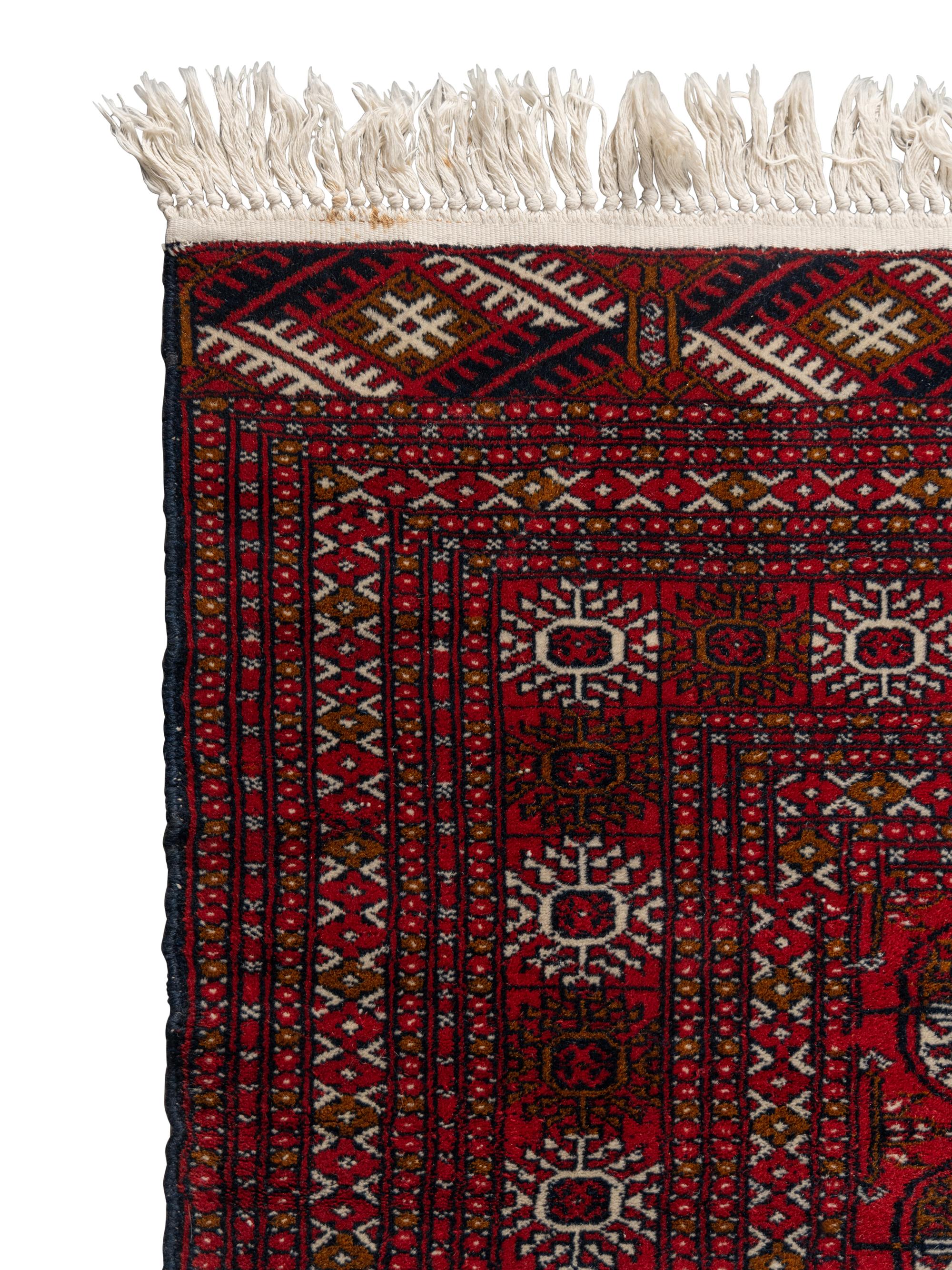 A Turkoman Wool Rug