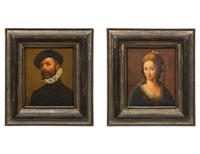 Man with White Ruff and Woman with Pearl Necklace