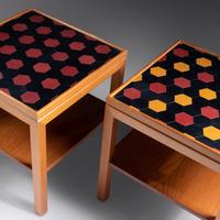 Rare Tray Tables, c. 1970 Bottega Pier Luigi Ghianda, Italy