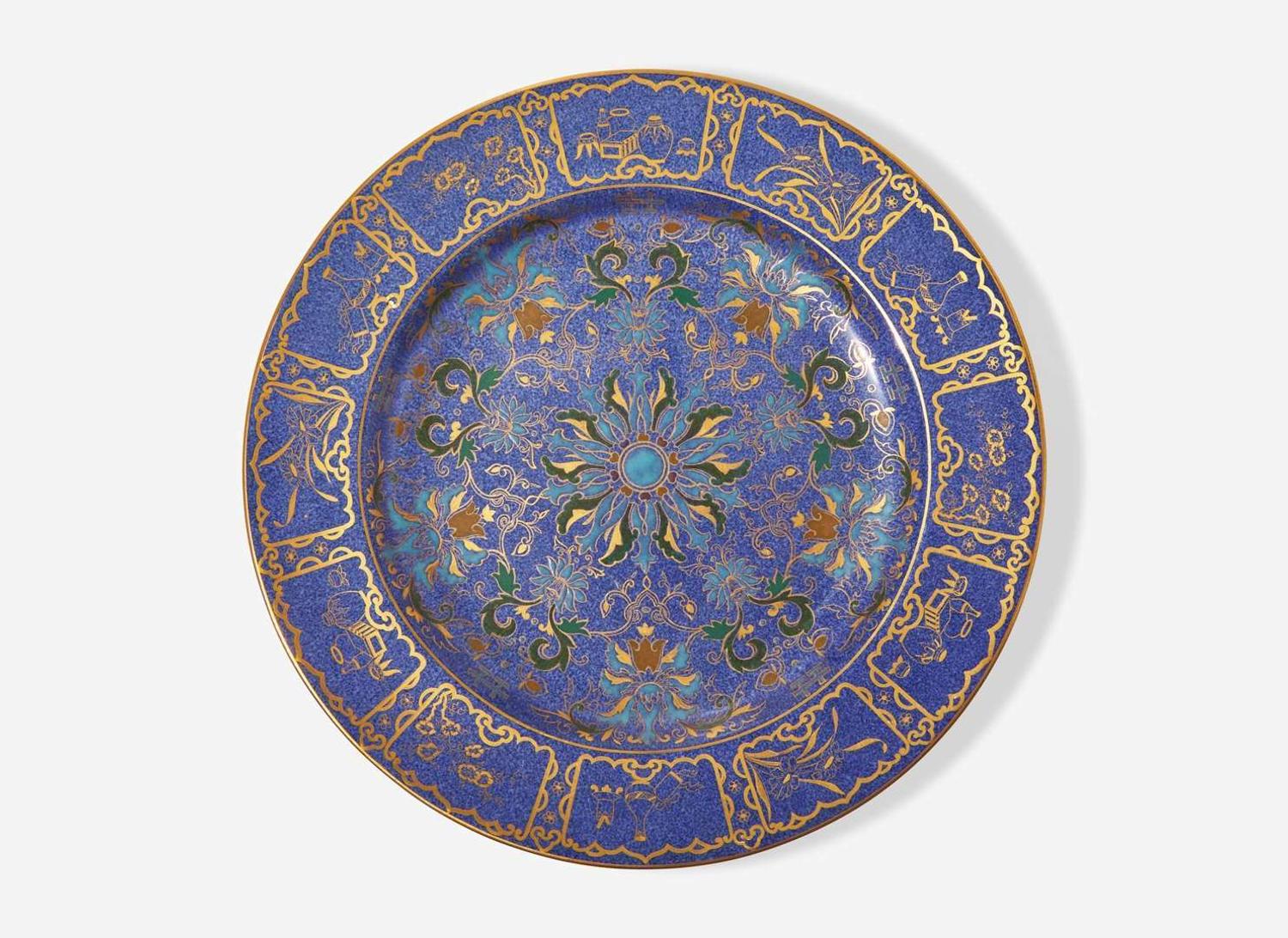 A Wedgwood Mabel Tatton Decorated Bone China Plate, UK, 1910s