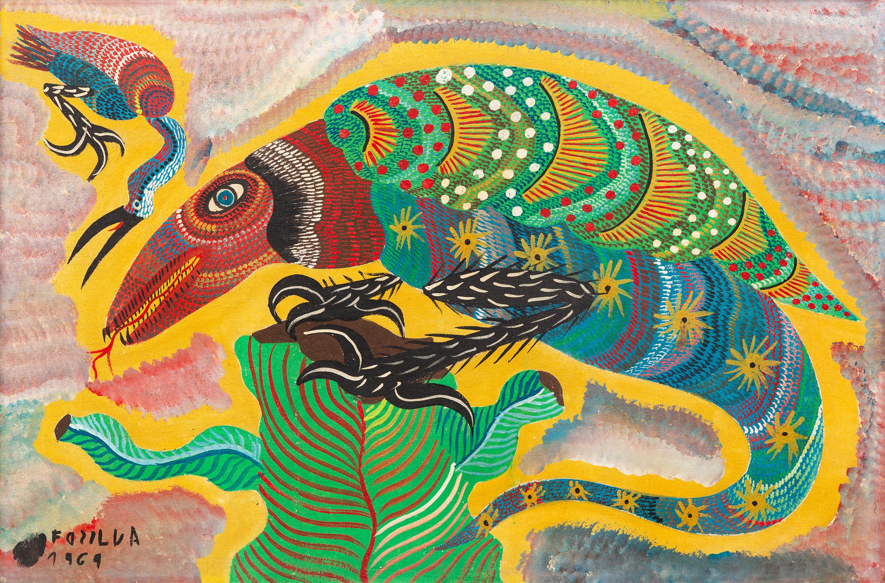 Chico da Silva (Brazilian, 1910–1985) — Untitled, 1969