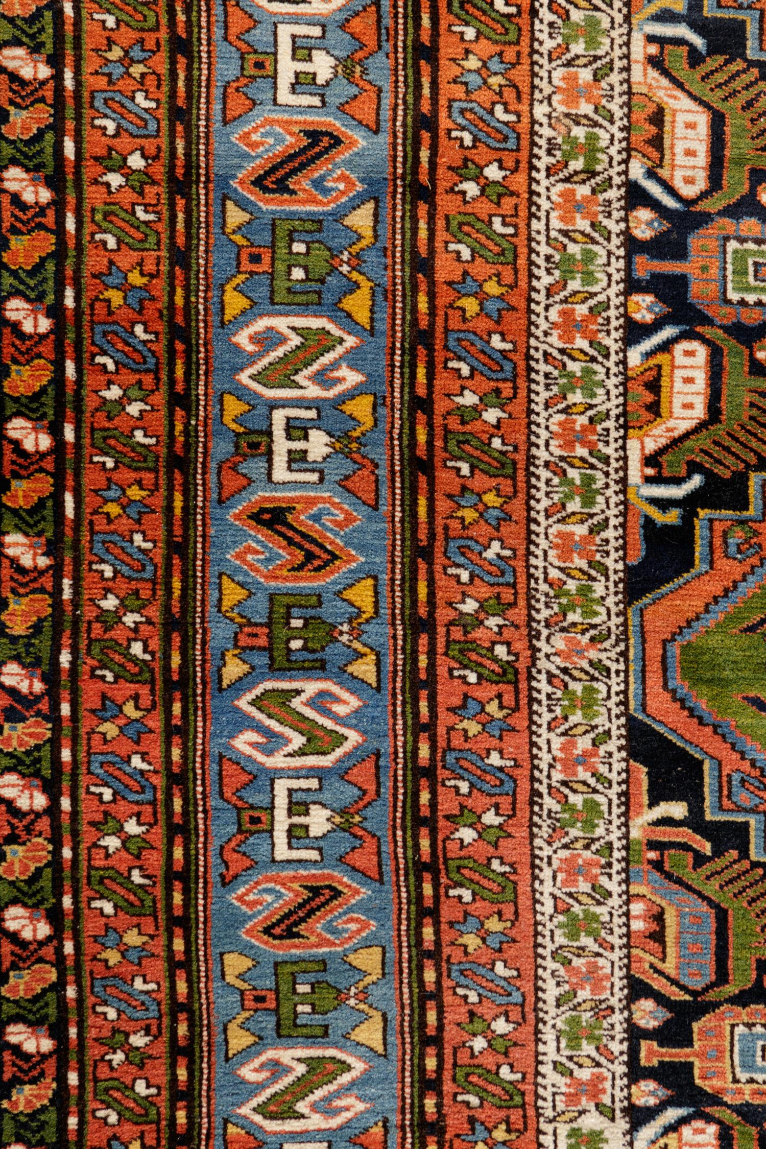 A Turkish or Northwest Persian Wool Rug