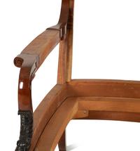 Three Georgian Style Mahogany Armchair Frames