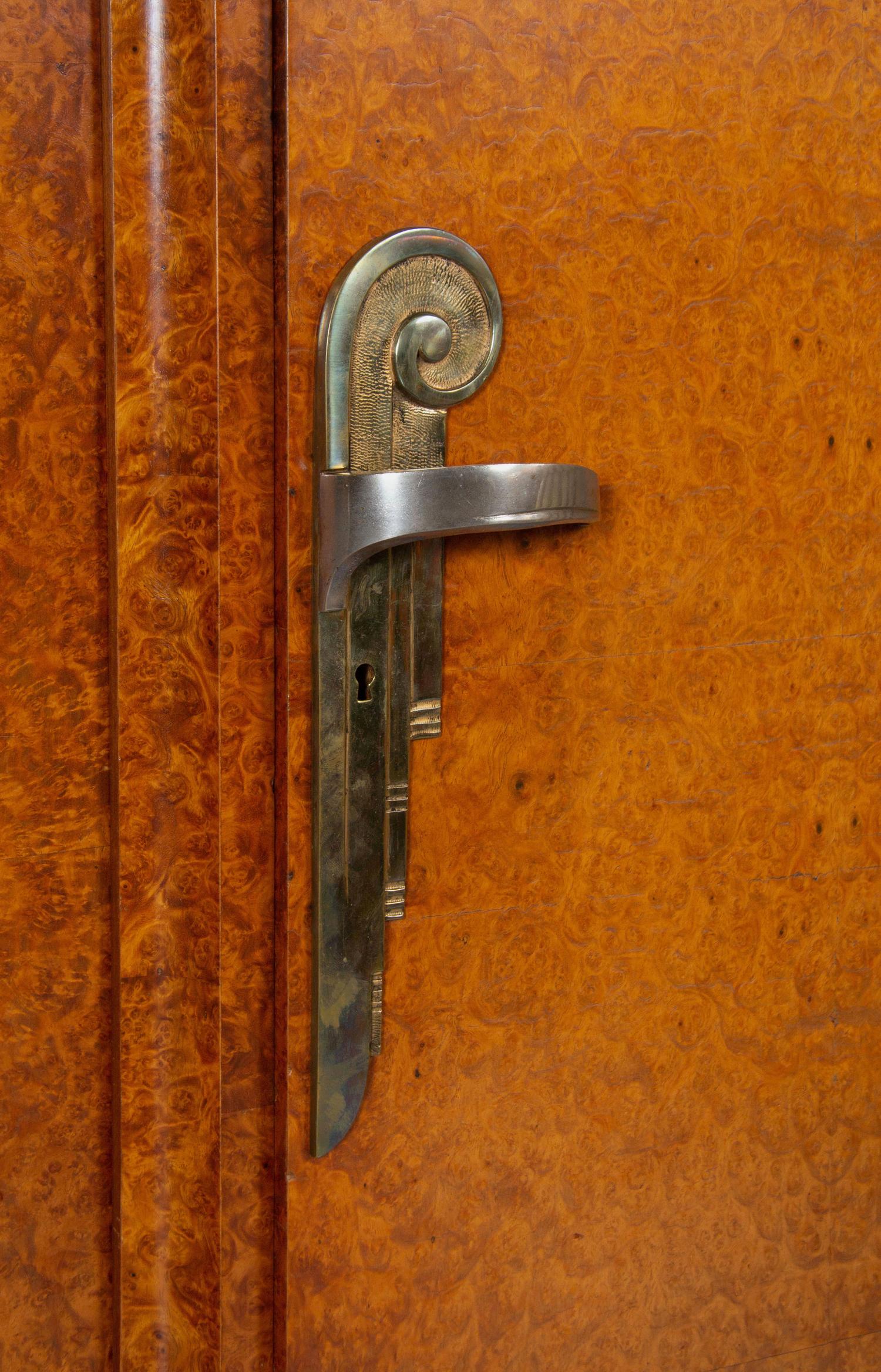 Art Deco Armoire, Likely French, circa 1920-30s