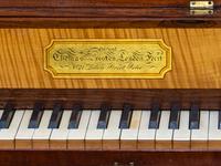 A Regency Mahogany Square Spinet/Pianoforte — By Thomas Preston, 71 Dean Street, London