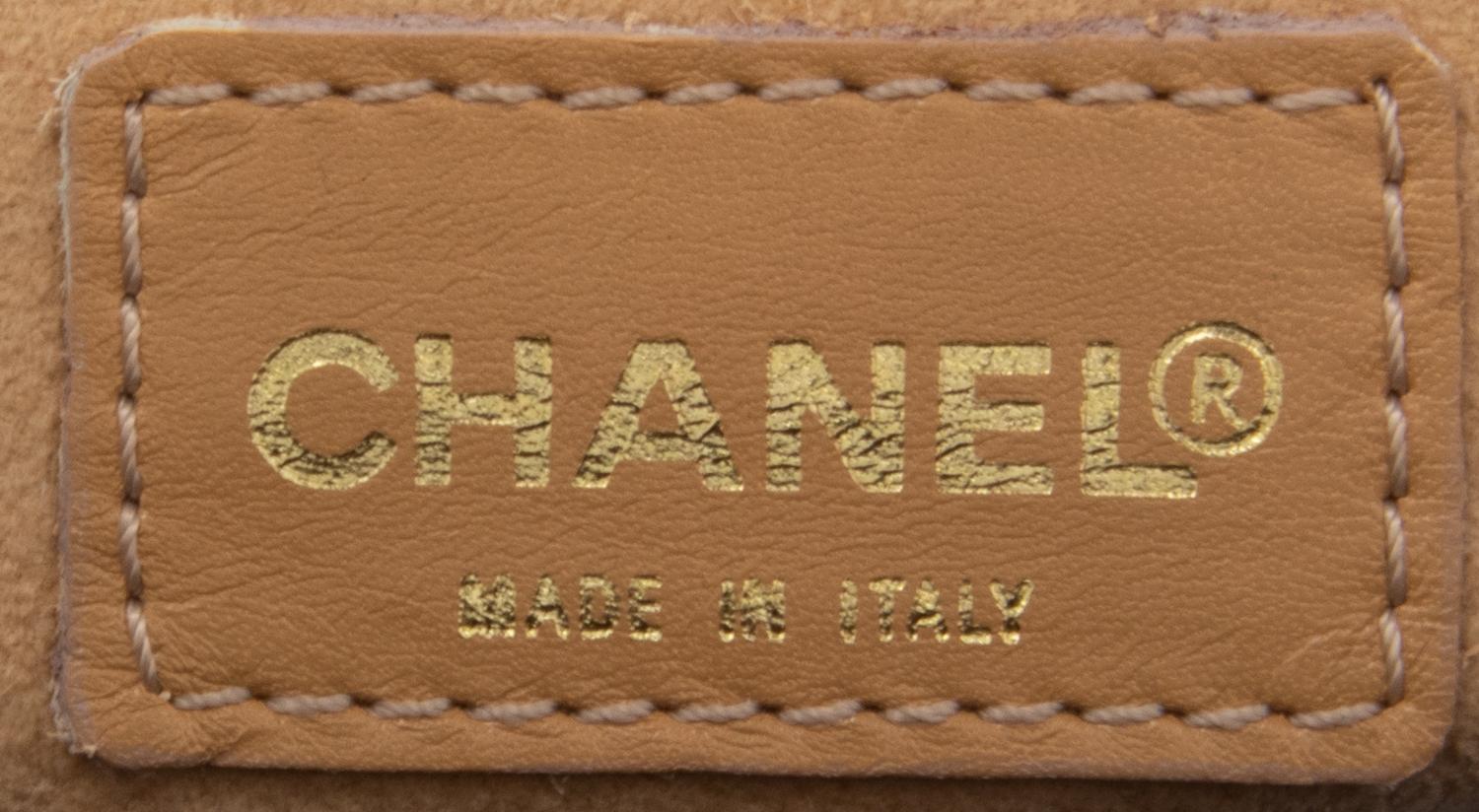 Chanel, Dark Brown Jersey Handbag