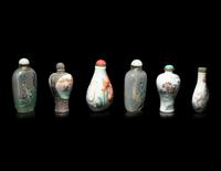 Six Chinese Snuff Bottles
