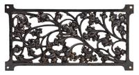 A D.H. Burnham & Co. Fisher Building Cast Iron Elevator Door Panel 22 x 11 1/2 inches. — CIRCA 1896