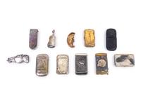 A Collection of Twenty-Four Match Safes
