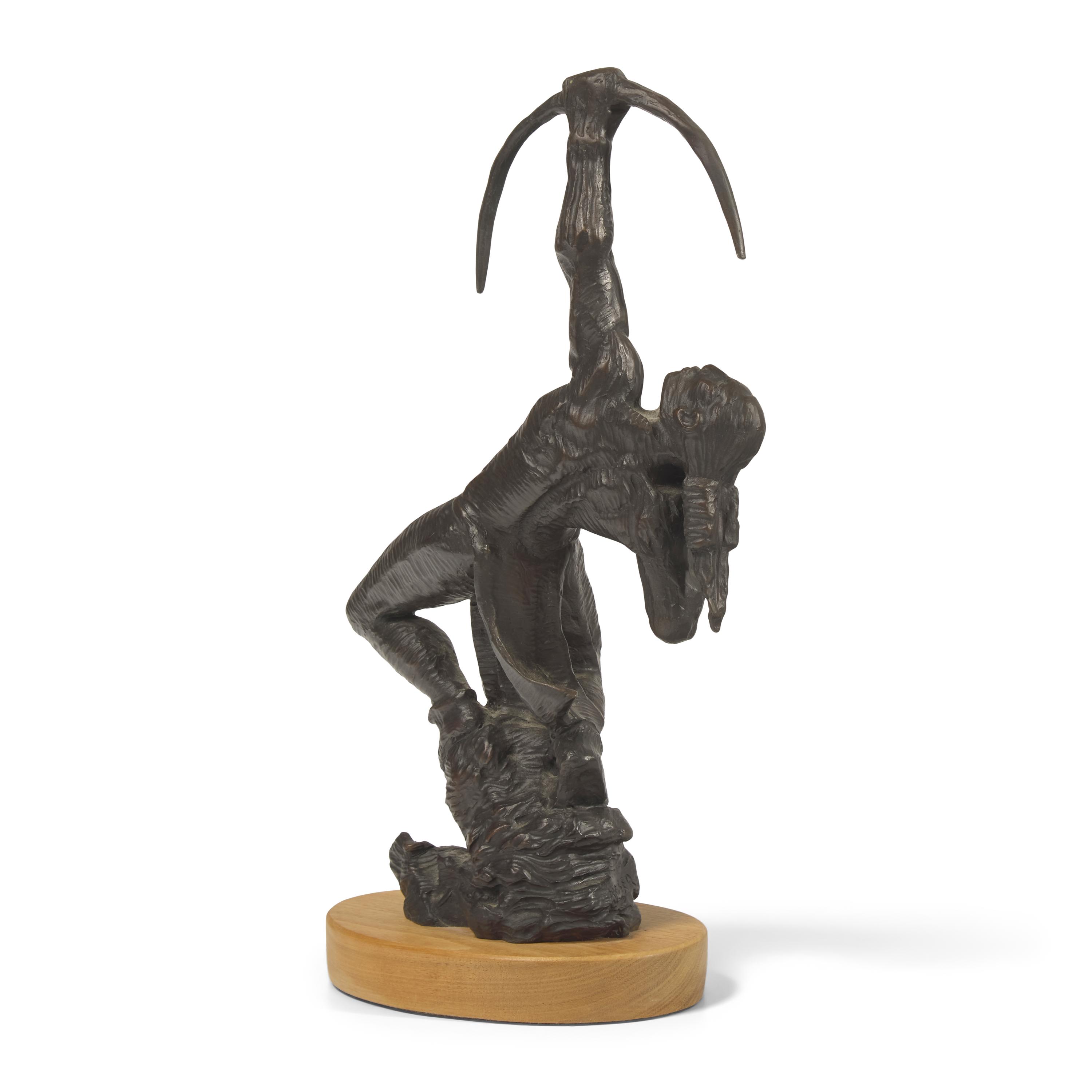 Allan Houser (Chiricahua Apache, 1914-1994) — Sacred Rain Arrow I , 1977