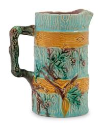 An English or American Majolica Pitcher