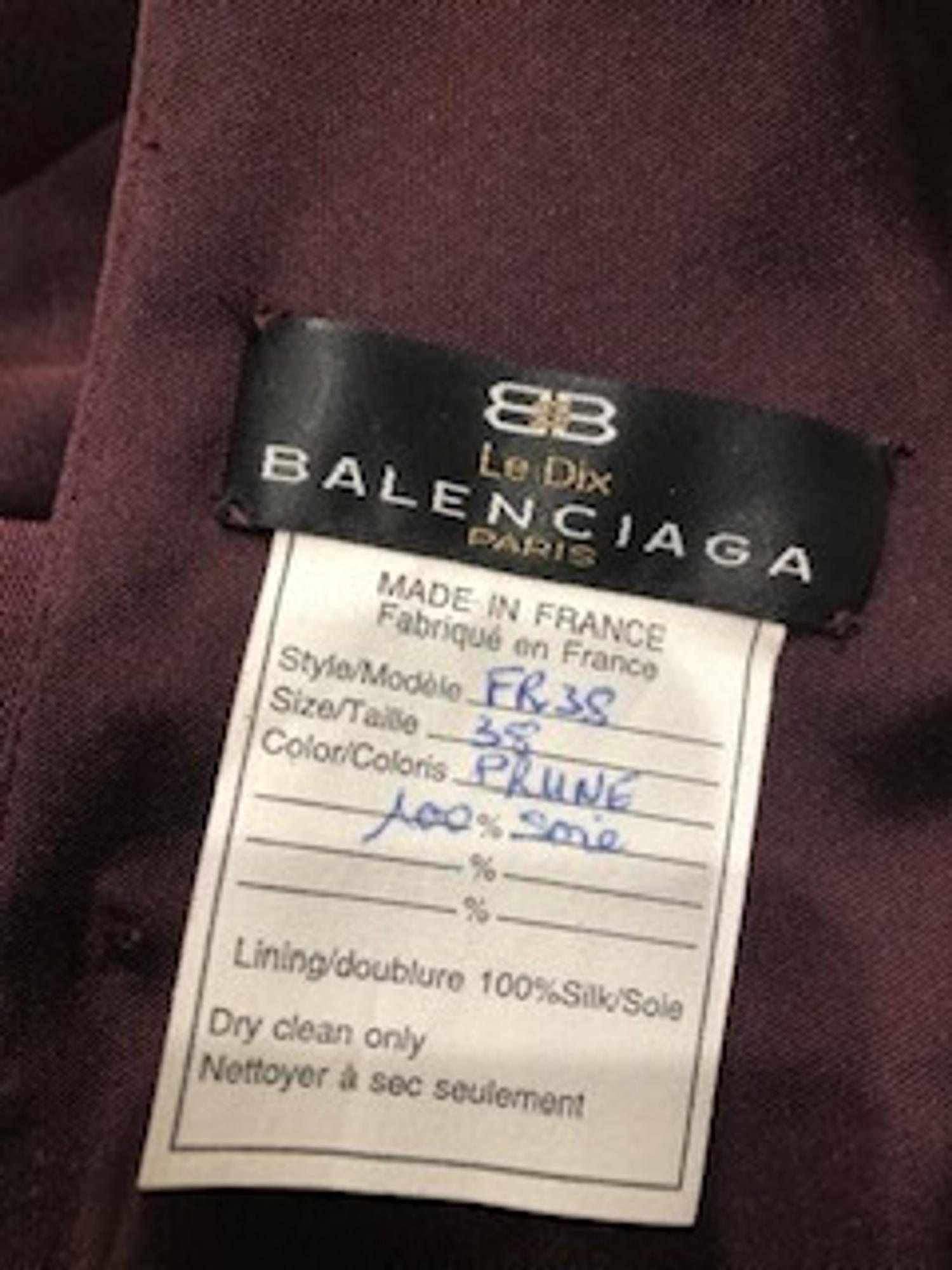 Balenciaga Evening Dress, 2000-10s