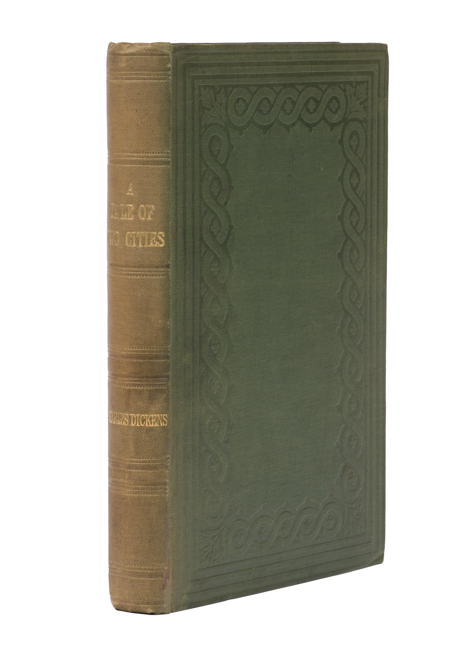 DICKENS, Charles (1812-1870). Tale of Two Cities . London: Chapman and Hall, 1859.