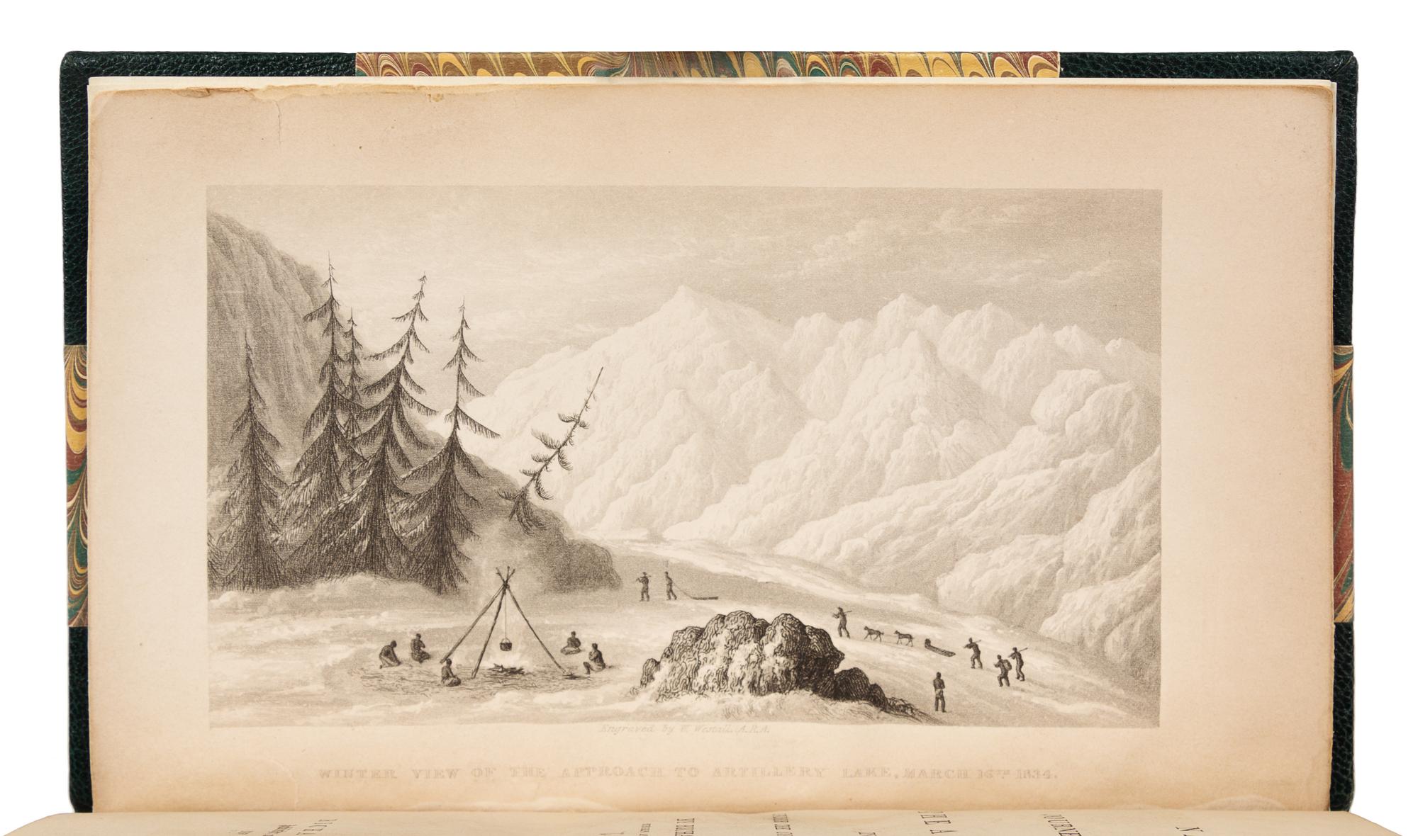 KING, Richard (1811?-1876). Narrative of a Journey to the Shores of the Arctic Ocean. London, 1836. FIRST EDITION.