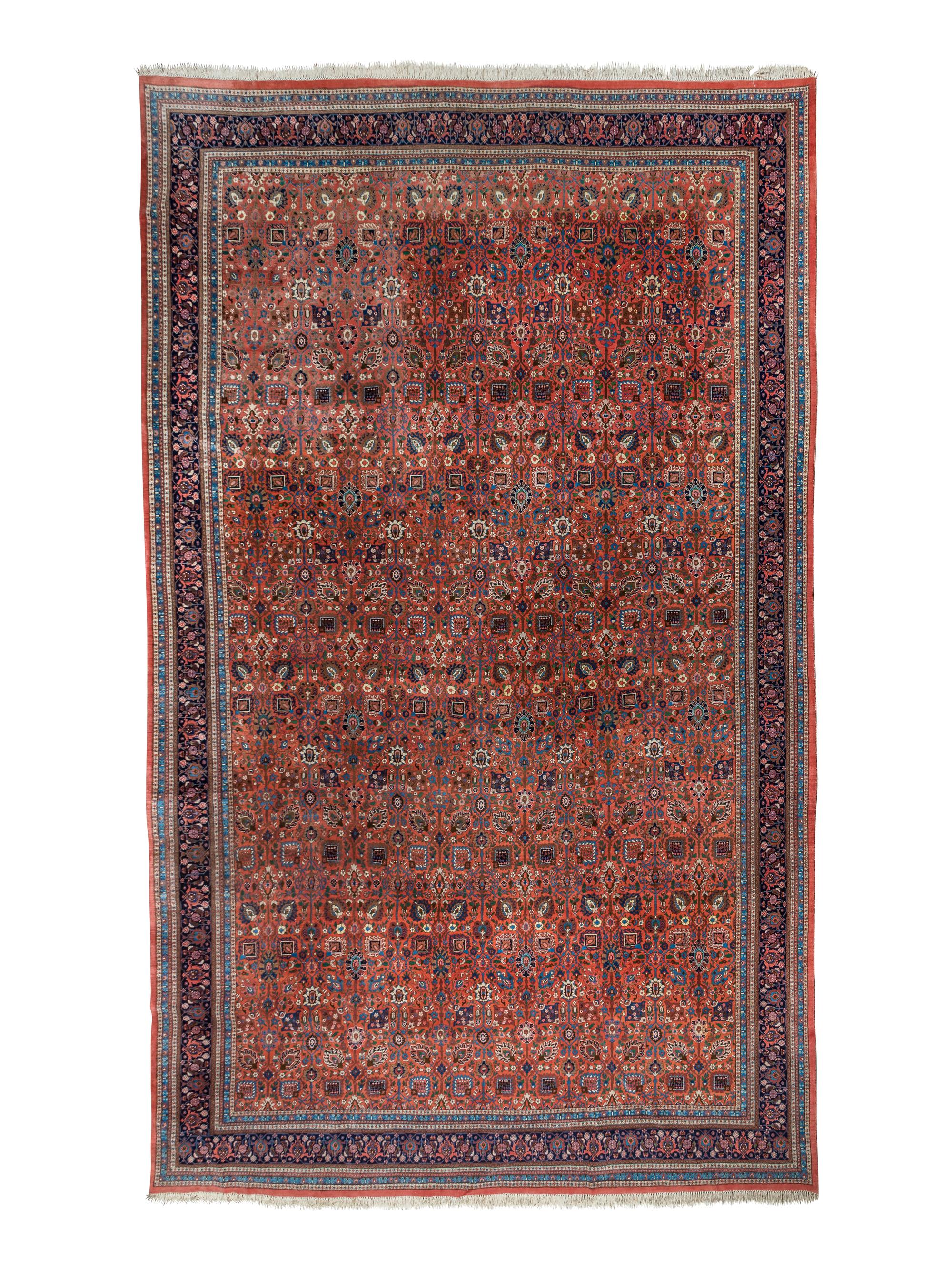 A Kirman Wool Rug