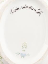 Two Royal Copenhagen Flora Danica Porcelain Serving Articles