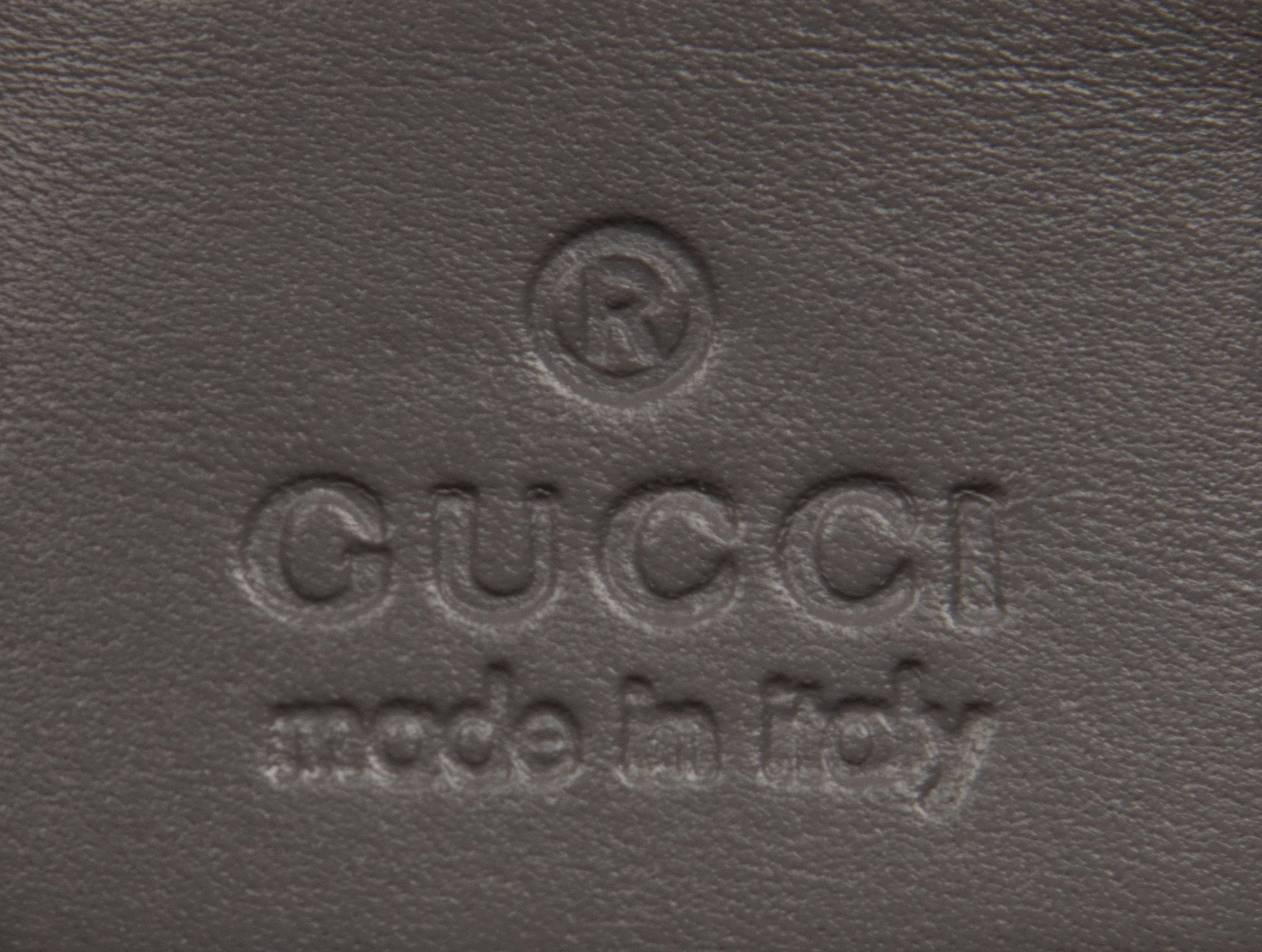 Gucci Guccissima Grey Leather Tote
