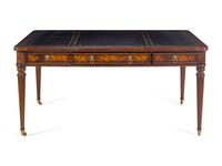 A Regency Style Mahogany Desk