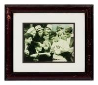 A Group of 11 Photographs of New York Yankees Players Formerly Displayed at Mike Ditka’s Restaurant