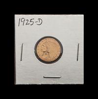 A 1925-D Indian Head $2.50 Gold Coin