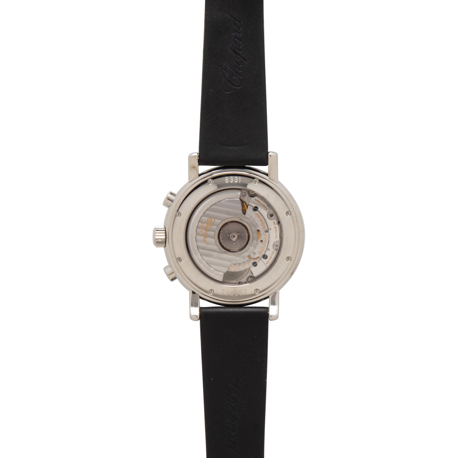 CHOPARD, REF. 8331 STAINLESS STEEL 'MILLE MIGLIA' CHRONOGRAPH WATCH